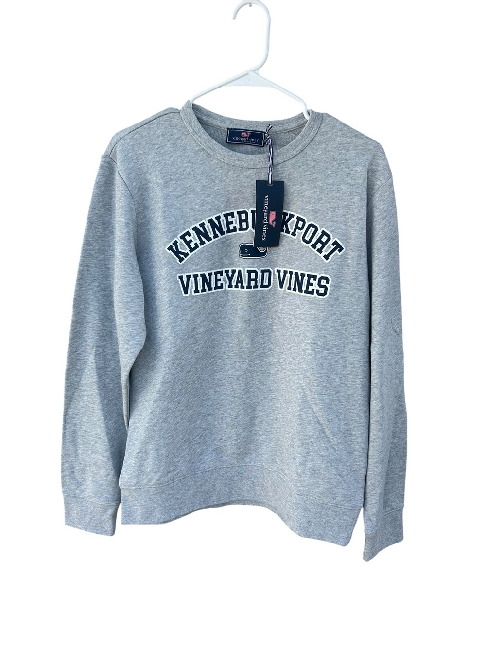 NWT Vineyard Vines Kennebunkport Gray Crewneck Sweatshirt - Size Men’s Small